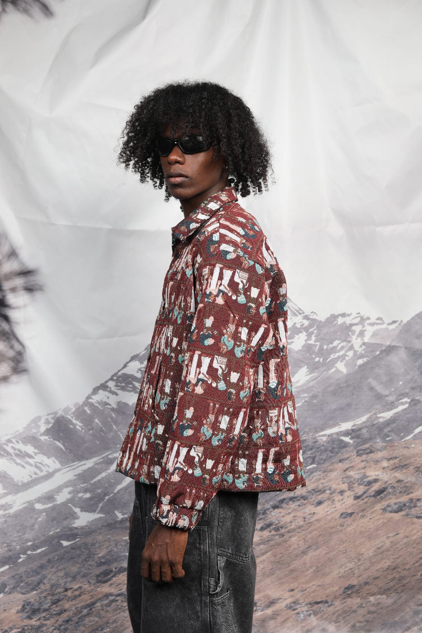 Egyptian hieroglyphs jacket